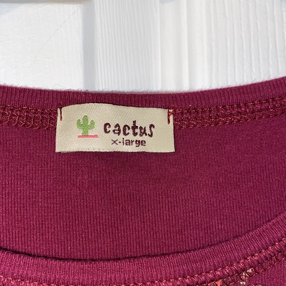 3/$30 Y2K Cactus Club Rhinestone Top - Picture 4 of 5